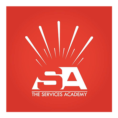 The Services Academy logo