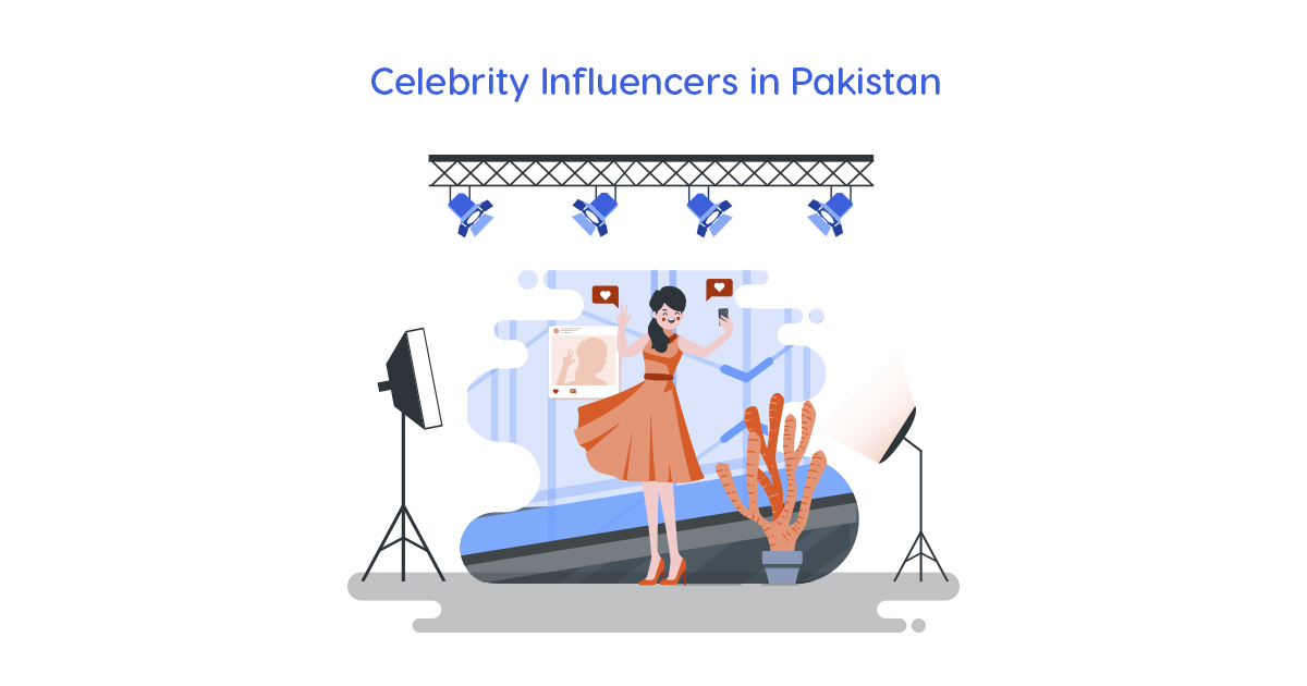 Celebrity influencers feature in Pakistan