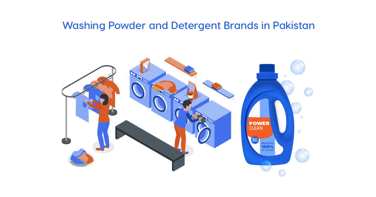 7 Best Washing Powder and Detergent Brands in Pakistan