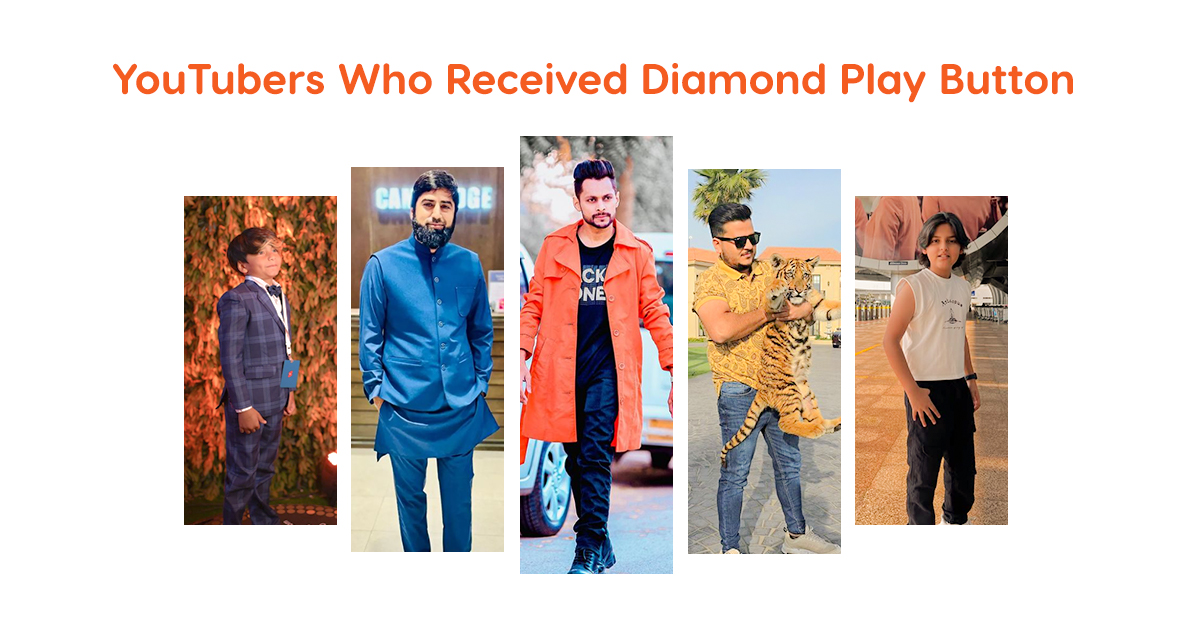 Famous YouTubers in Pakistan Who Received the Diamond Play Button