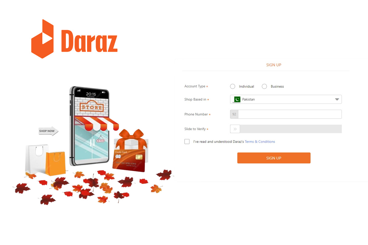 Register as a Seller on Daraz