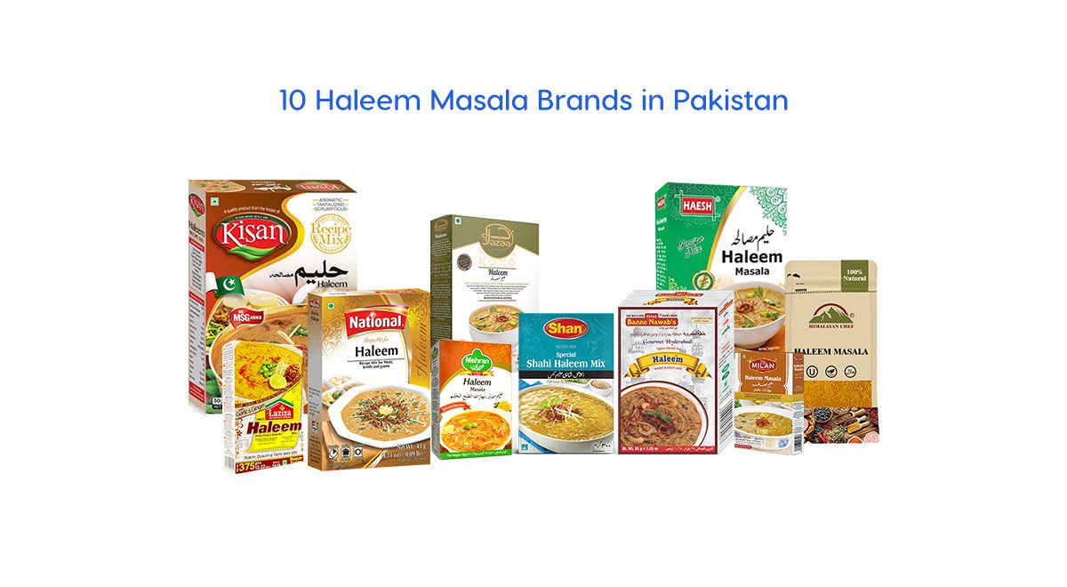 List of 10 Haleem Masala brands in Pakistan