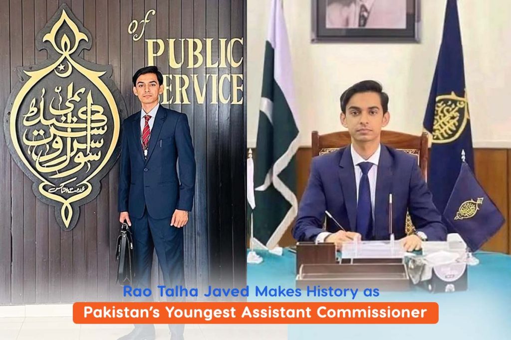Rao Talha Javed Makes History as Pakistan’s Youngest Assistant Commissioner